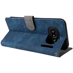 Cover-Discount Nothing Phone (4a) - Ledertasche mit RFID Blocker (Nothing Phone (4a)), Smartphone Hülle, Schwarz