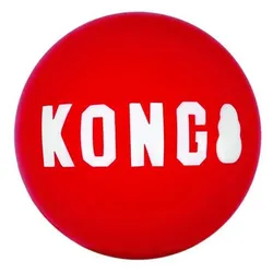 3x KONG Signature Balls S (2 Stücke) (Wurfspielzeug Hund), Hundespielzeug