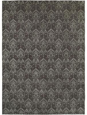 KALATY Gramercy Heather Grey Handmade Wool Area Rug
