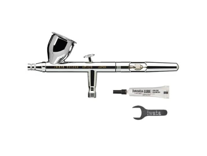 Iwata-Medea Airbrush-Pistole mit Fließbecher Eclipse HP CS Dual Action