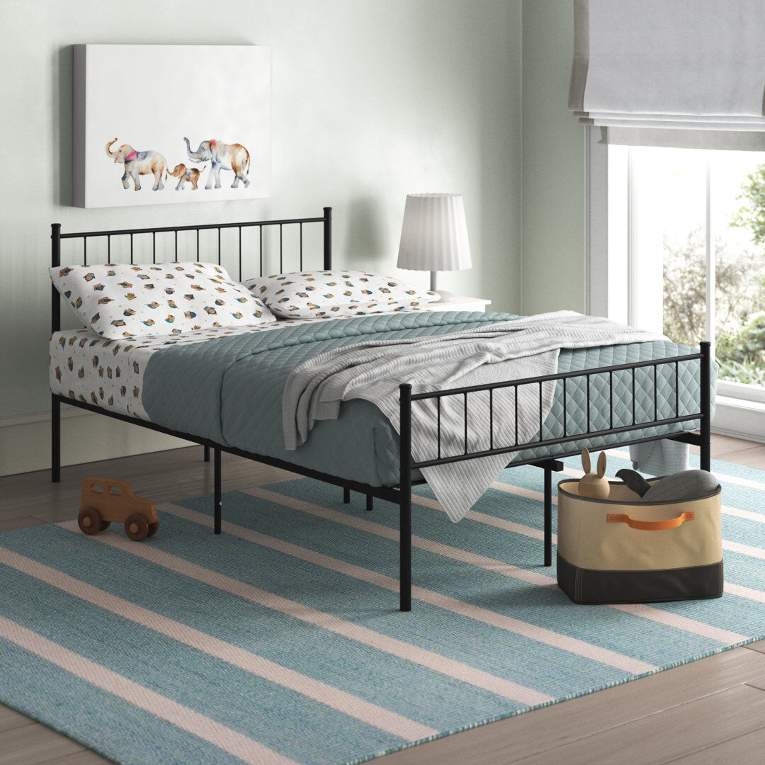 Wade Logan Joelle Small Double Bed Frame Black Small Double (4')