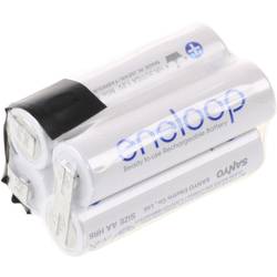 Panasonic eneloop Würfel F2x2 Akkupack 4x Mignon (AA) U-Lötfahne NiMH 4.8 V 1900 mAh 126820