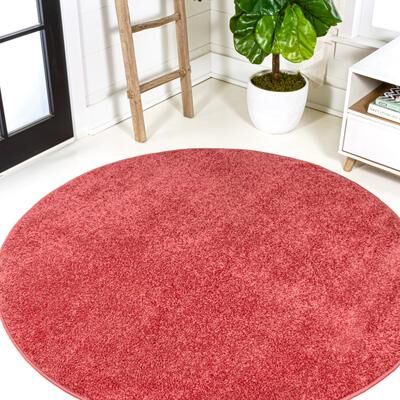 JONATHAN Y Tumbling Solid Low-Pile Area Rug