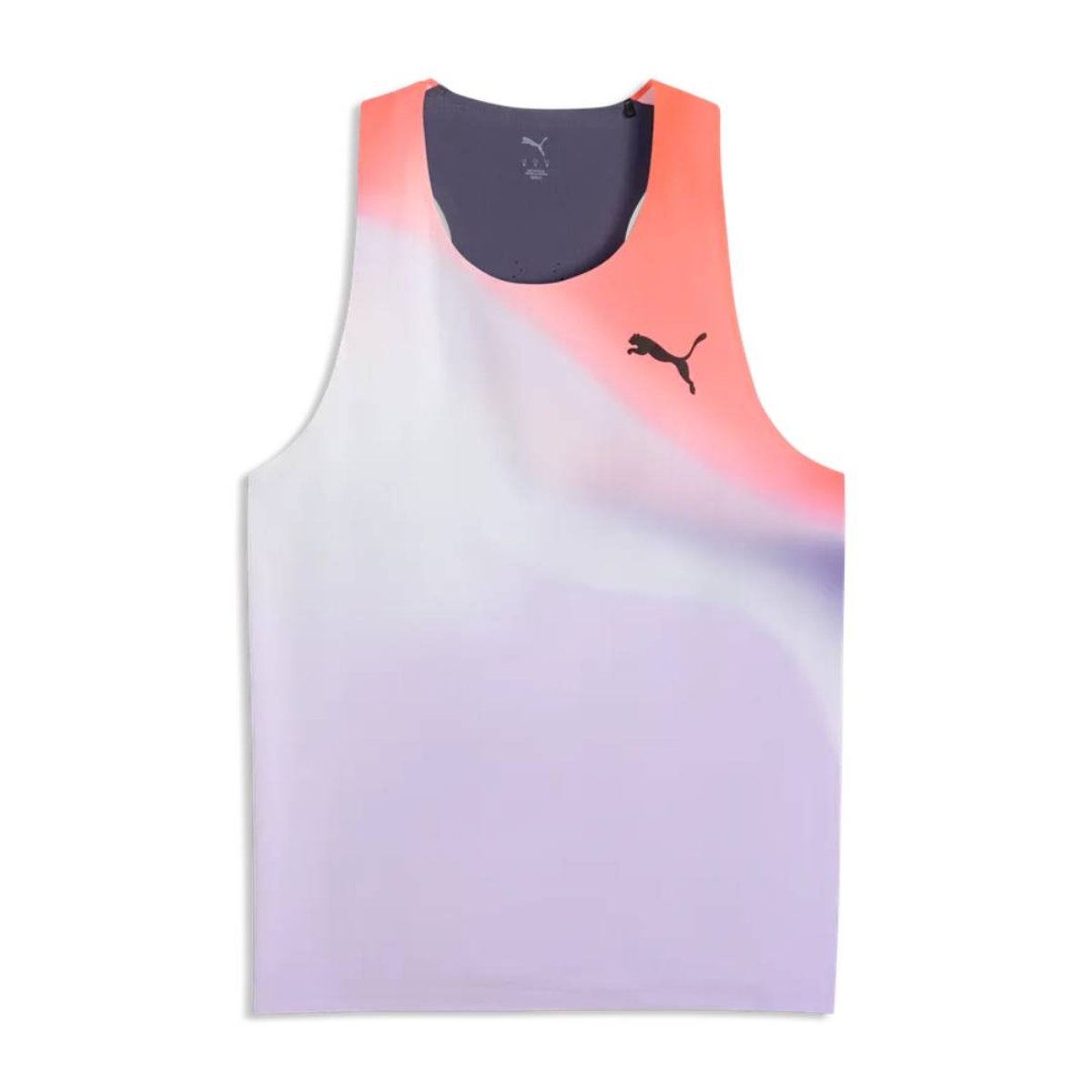 Regata Puma Lightspeed ULTRAWEAVE Roxo Laranja, Tamanho L Homem