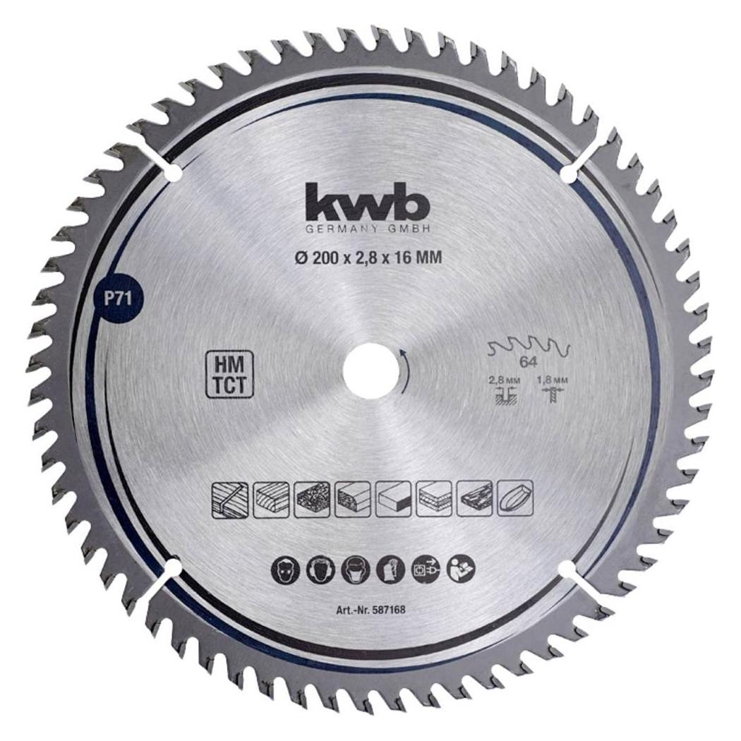kwb Hartmetall Kreissägeblatt (587168)