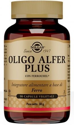 Solgar Italia Solgar Oligo Alfer Plus Integratore Ferro 90 Cps