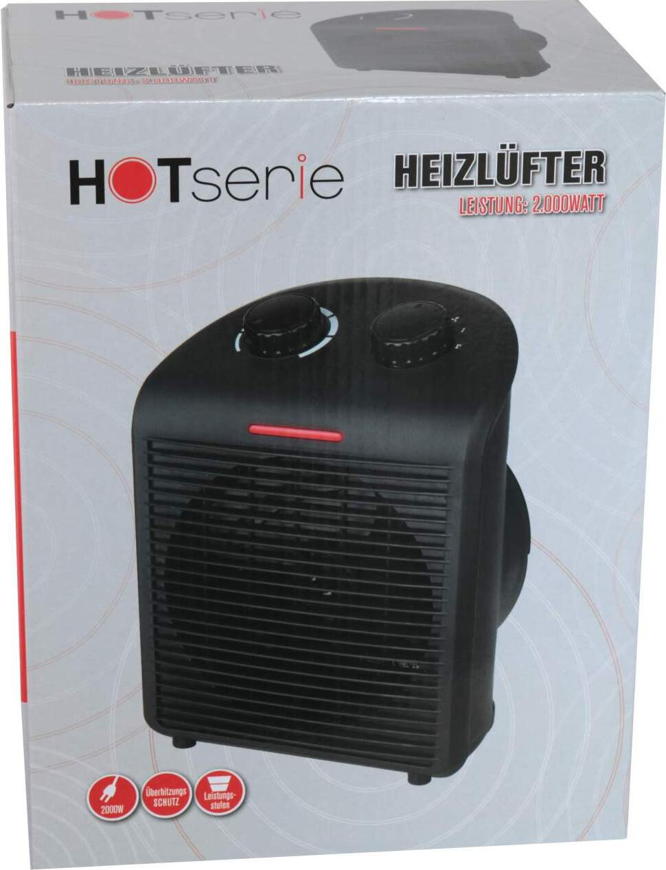 HotSerie Heteluchtverwarmer 2000 W