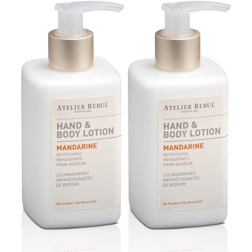 Atelier Rebul Mandarine Hand & Body Lotion x2 2x250 ml