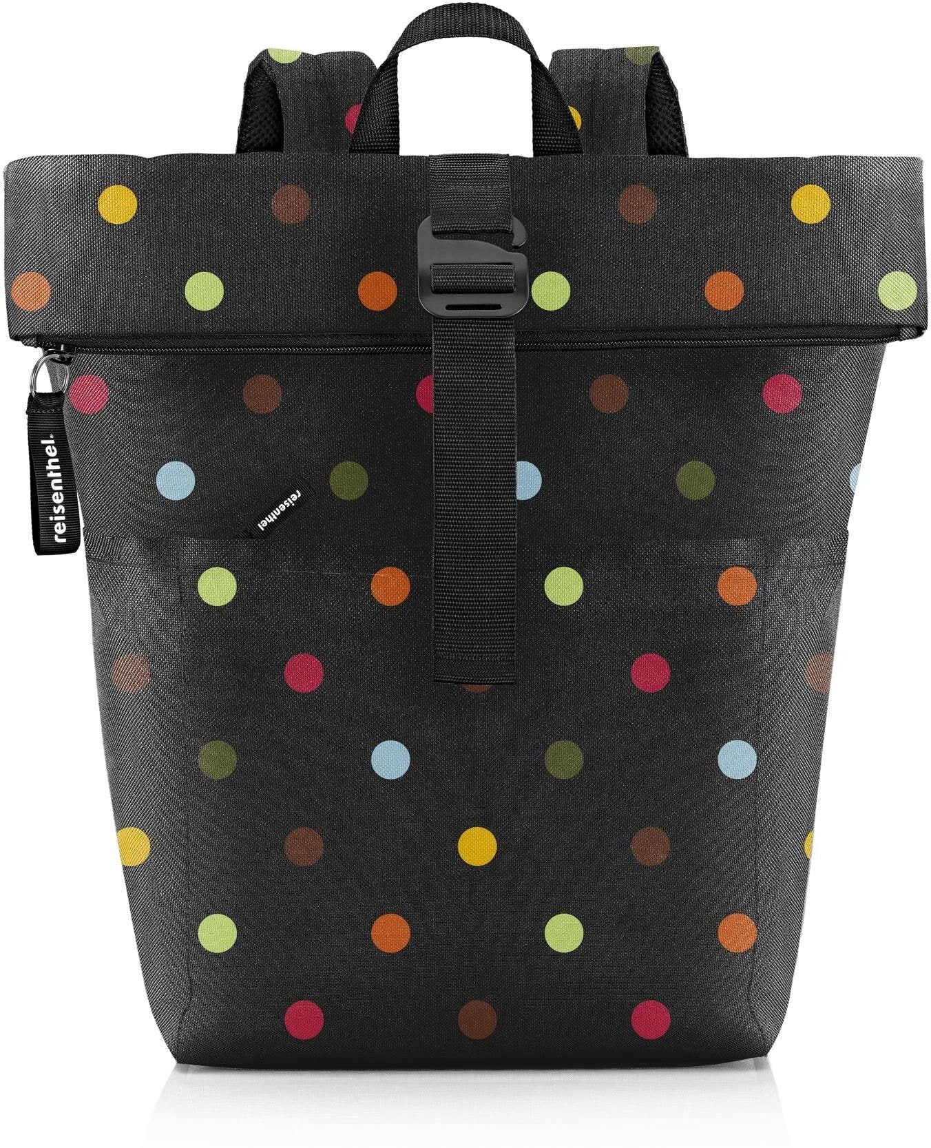 Freizeitrucksack REISENTHEL "Rucksack Rolltop Backpack", bunt, Rucksäcke, Damen, Kunstfaser, Freizeitrucksack bunt Einheitsgröße