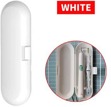 Youfap Market Dustproof Electric Toothbrush Travel Case, Convenient Storage Box white