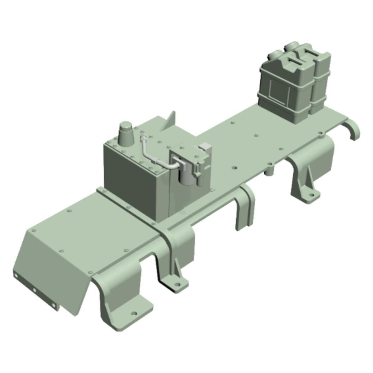 Amewi Radkasten links grün für 8x8 Truck (39884531)