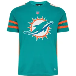 New Era, Herren, Sportshirt, NFL Football Shirt Jersey - Miami Dolphins - XXL (XXL), Türkis, XXL