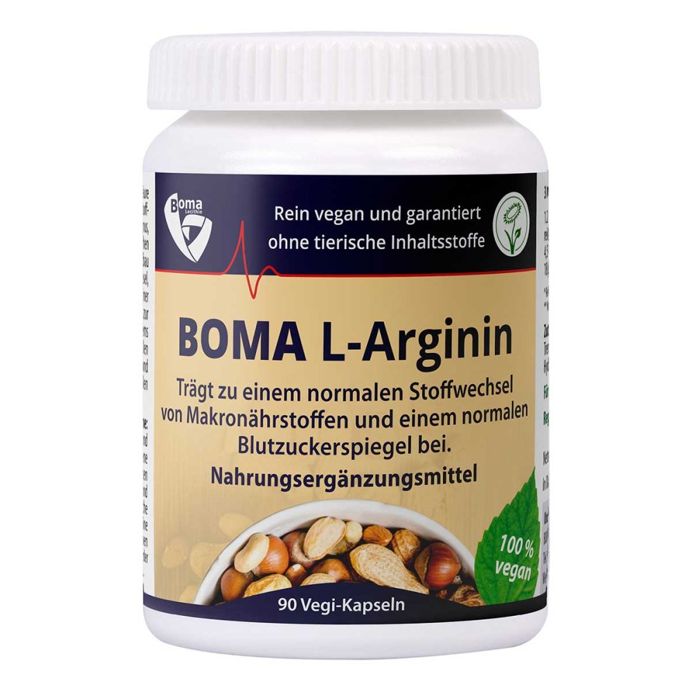 BOMA Lecithin GmbH L-arginin Kapseln 03661297