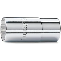 Beta Tools, Steckschlüssel + Stecknuss, 12-Punkt-Steckdose, 3 (19 mm)