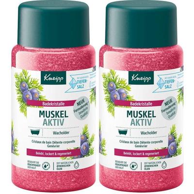 Kneipp Badekristalle Muskel Aktiv 2x 2x600 g Salz