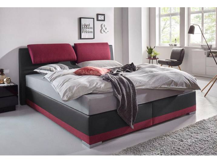 Maintal Boxspringbett, verstellbare Kopfstütze