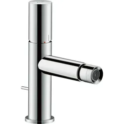 hansgrohe AXOR Uno Einhebel-Bidetmischer, Zerogriff, Zugstangen-Ablaufgarnitur, 45200000, Farbe: Chrom