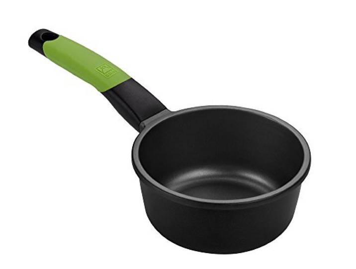 BRA Prior Teflon Classic, kookpan, gegoten aluminium met anti-aanbaklaag, zwart, 16 cm