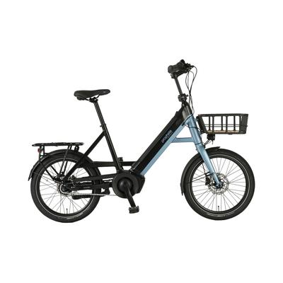 E-Bike PROPHETE "Urbanicer 3.8" Gr. 46, schwarz, Elektrofahrräder, 46cm, 20 Zoll (50,80cm)