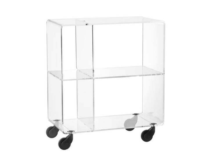 EMPORIUM chariot pour TV ANDY (Andy 5 - Verre acrylique)