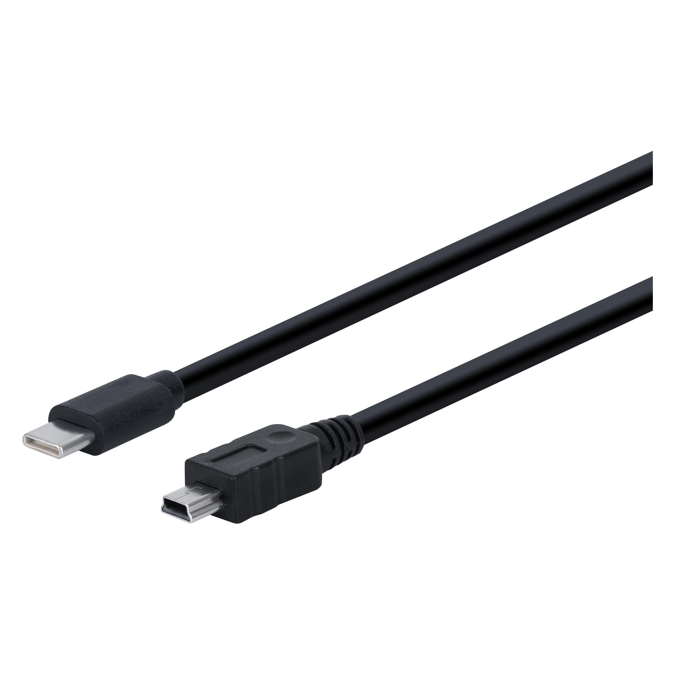 Fuj Tek USB-C to Mini-B Cable, 1m (1 m, USB 2.0) (47721506)