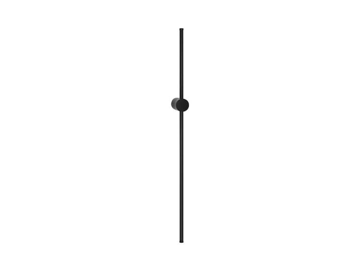 Applique murale en aluminium noir 100x6x10cm led 3000k 8w