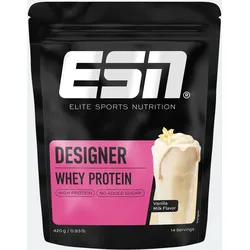 ESN - Designer Whey - 420g BeutelVanilla Milk