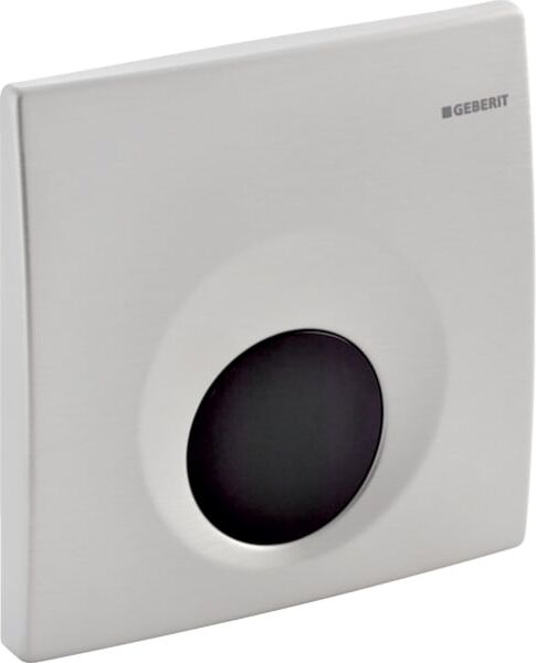 design du panneau avant Geberit Mambo avec fenêtre IR 241162001 pour HyTronic UR-IR (secteur) / IR (batterie)