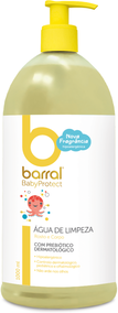 Barral Água de Limpeza Rosto e Corpo Baby Protect 1000 ml