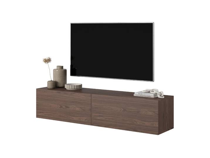 TV-Schrank Bisira 140 cm Nussbaum