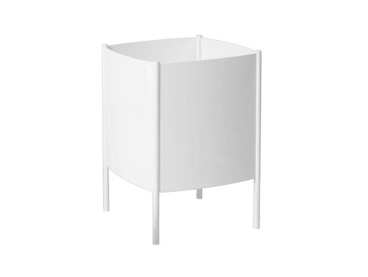 SMD Design Konvex Pot Blumentopf Weiß, groß Ø47 cm