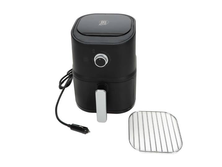 All Ride Heißluftfritteuse LKW Airfryer Heißluftfritteuse 24V, 250 W, zum Frittieren, Backen, Braten, 60 Min.-Timer, antihaftbeschichtet