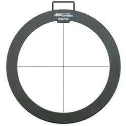 Keith McMillen Bop Pad Rot USB-MIDI Pad mit Drumsticks (Schlagzeug), Perkussion, Grau