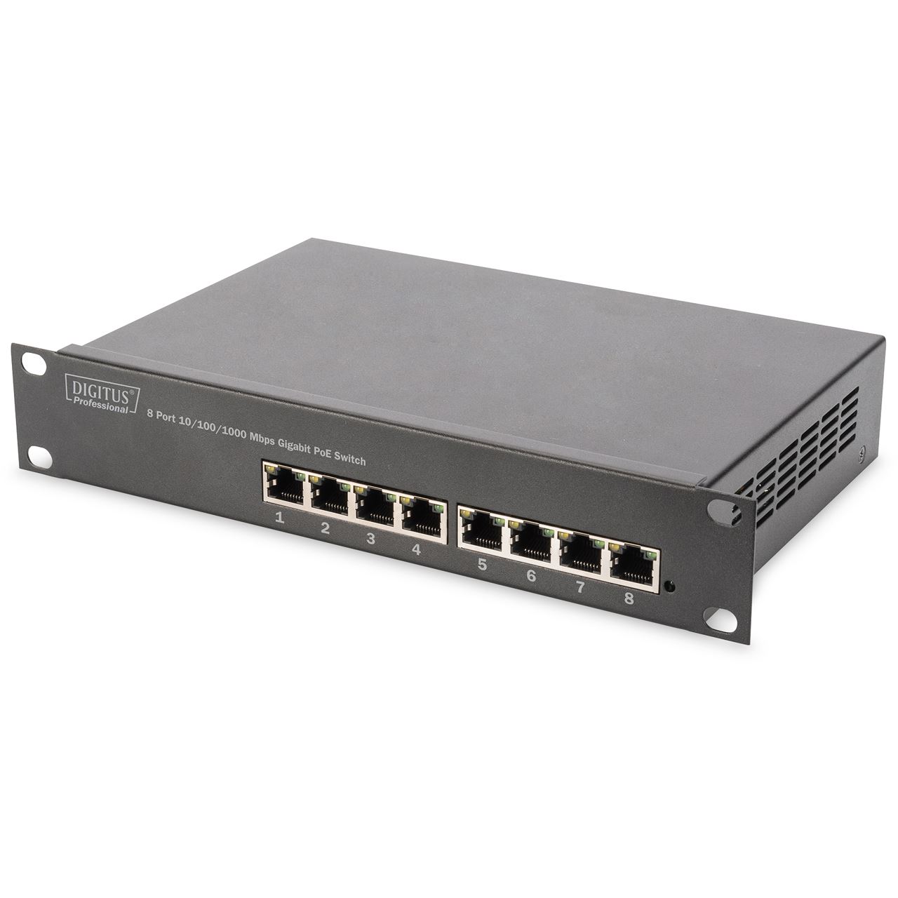 Digitus 10 inch 8P Gigabit PoE Switch