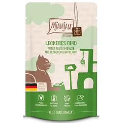 MjAMjAM Quetschie - purer Fleischgenuss - leckeres Rind pur 12x125 g