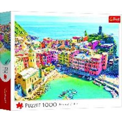 Puzzle 1000 – Das malerische Städtchen Vernazza, Ligurien, Italien