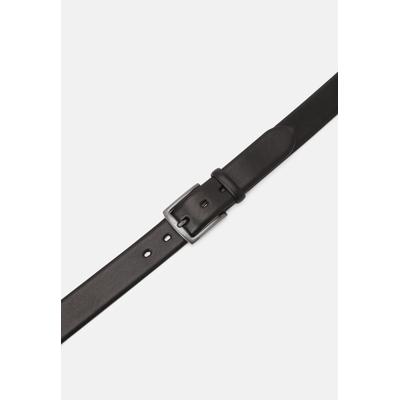 Ledergürtel LLOYD MEN’S BELTS "Lloyd Belts Herrengürtel 1128", Herren, Gr. 115, schwarz, Leder, Gürtel Ledergürtel
