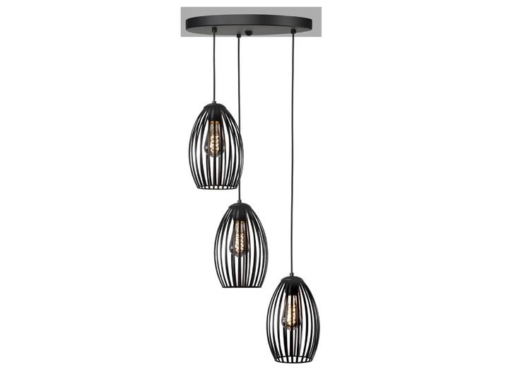 Hanglamp Gabbia zwart 3-lichts Highlight - H5166.01