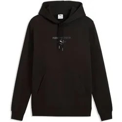 Puma Herren Freizeit / Mode Sommer GJ Kapuzensweats Kapuzensweats lg.Arm He/Uni PUMA CLASS Graphic Hoodie FL, Größe M in Schwarz Schwarz