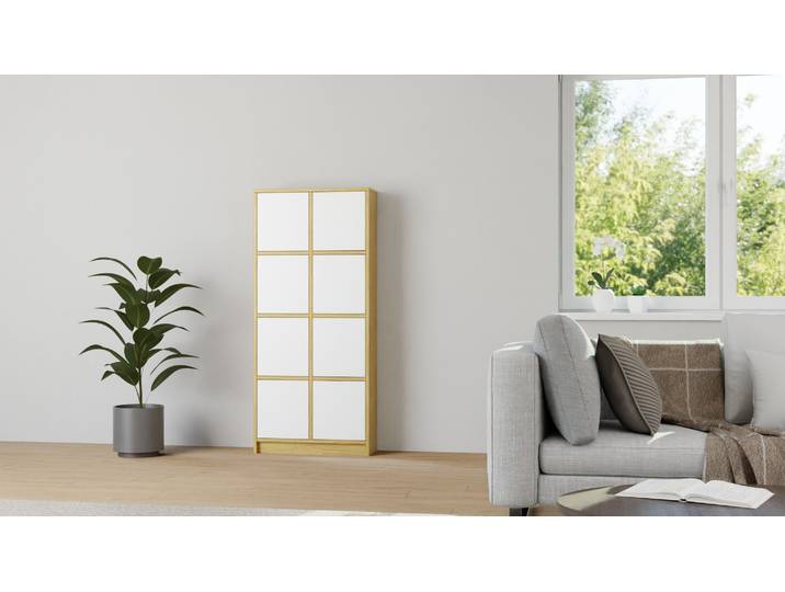 Maßgefertigtes Highboard Eiche Natur geölt