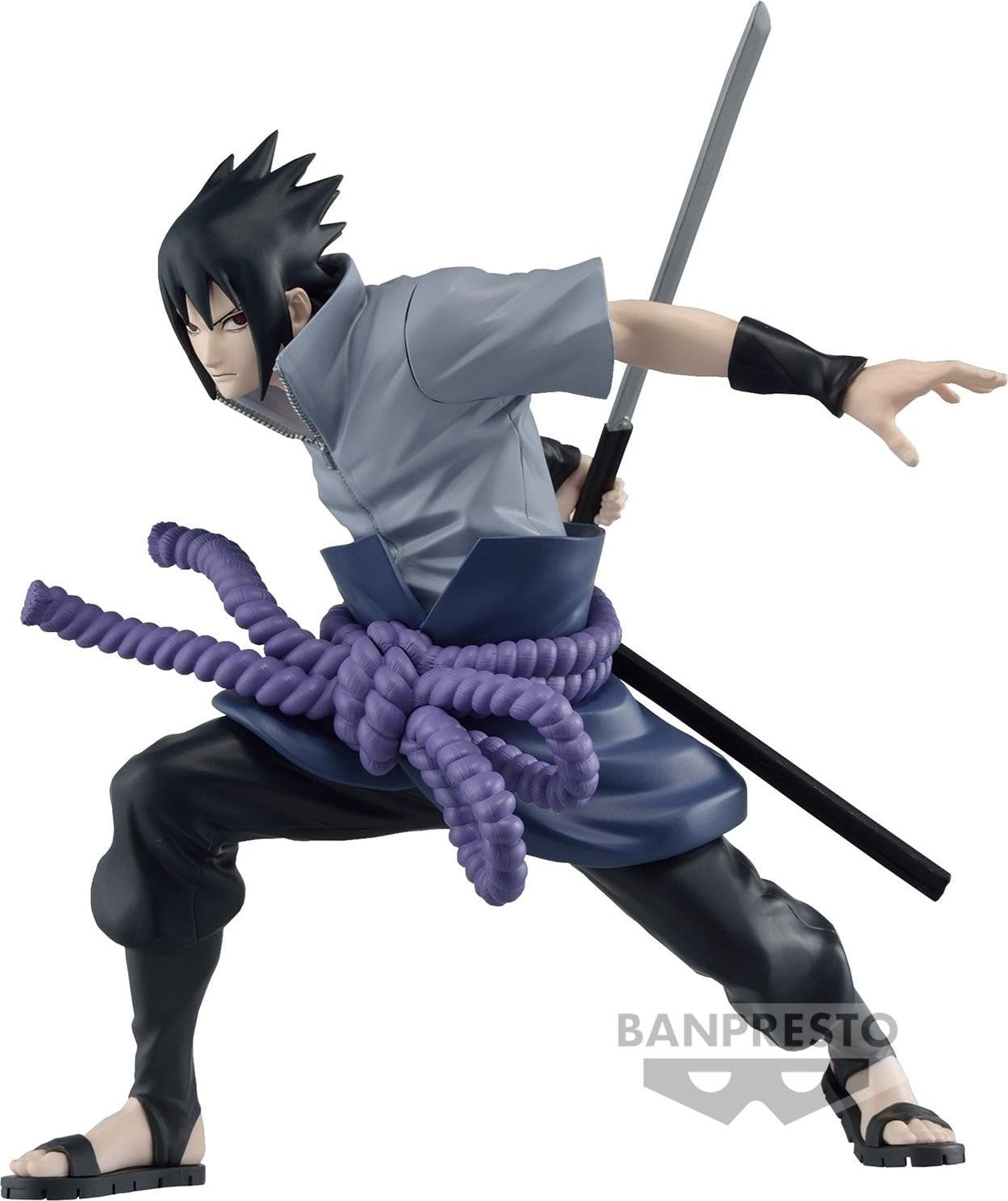Bandai Banpresto Naruto Shippuden Vibration Stars Uchiha Sasuke figuur