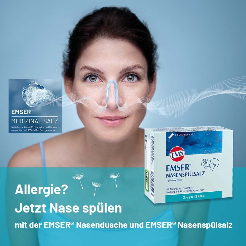 Emser Nasenspülsalz physiologisch Btl. 100 St Pulver