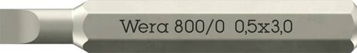 Wera 05058105001 800 Micro Schlitz-Bit Antrieb: 5/32" (4 mm) Abtrieb: Kreuzschlitz Phillips 3mm
