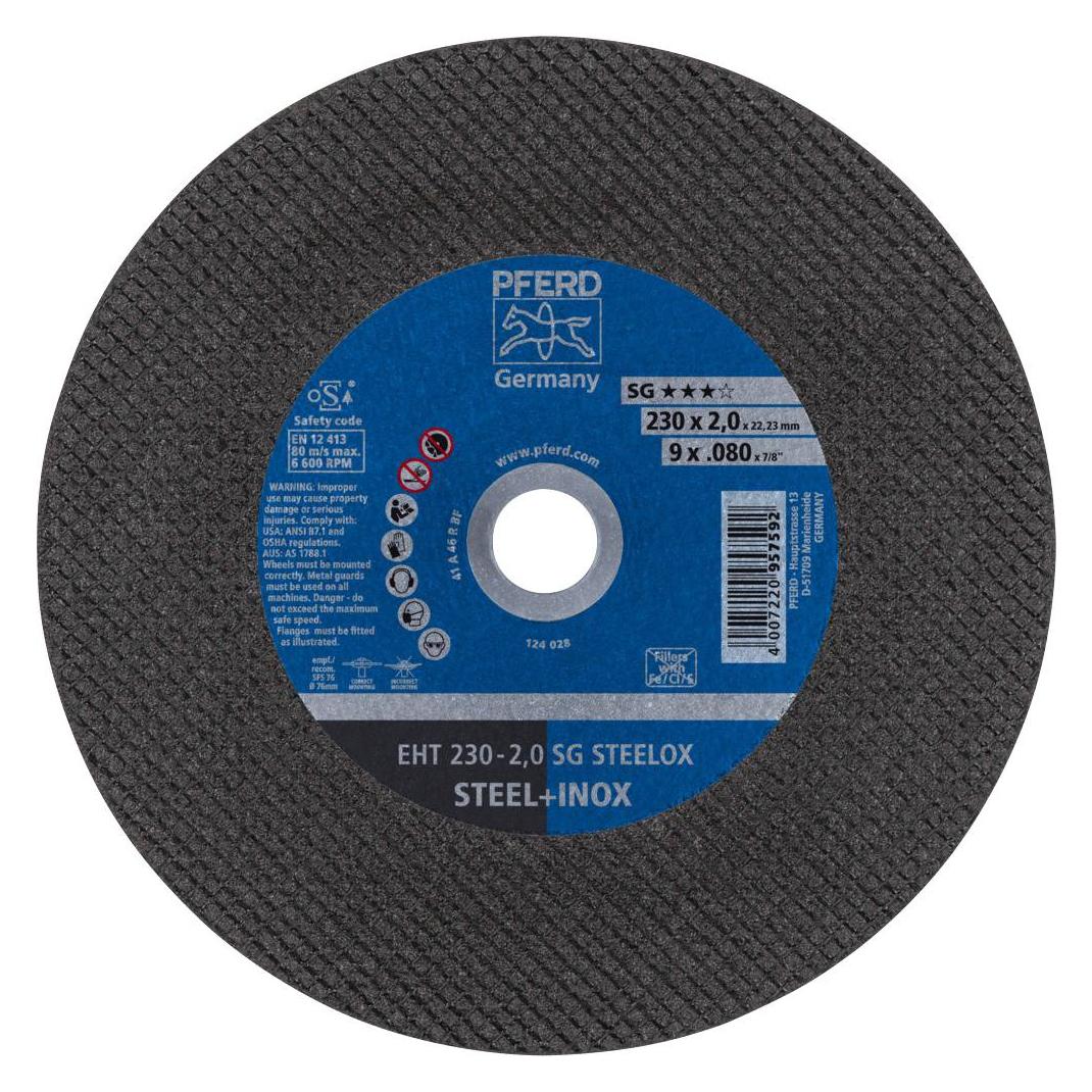 Pferd Trennscheibe EHT 230-2.0 A 46 Q SG-INOX/22.23 (61328400)