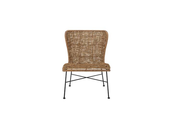 Fauteuil lounge en rotin naturel Somme