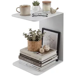 CLP Beistelltisch Selby 48 cm   Farbe: weiß, Größe: 48 cm