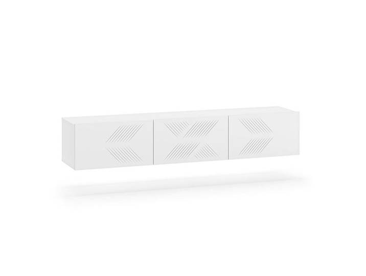 Petits-meubles Tv-Möbel Aura Weiß, Holzwerkstoff, 170x32x37 cm, Wohnzimmer, TV Möbel, TV-Zubehör