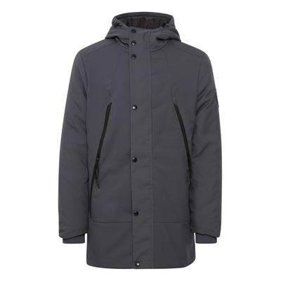 Langmantel BLEND "Parka BHTalan", Herren, Gr. M, grau (iron gate), Obermaterial: 100% Polyester PES., Mäntel