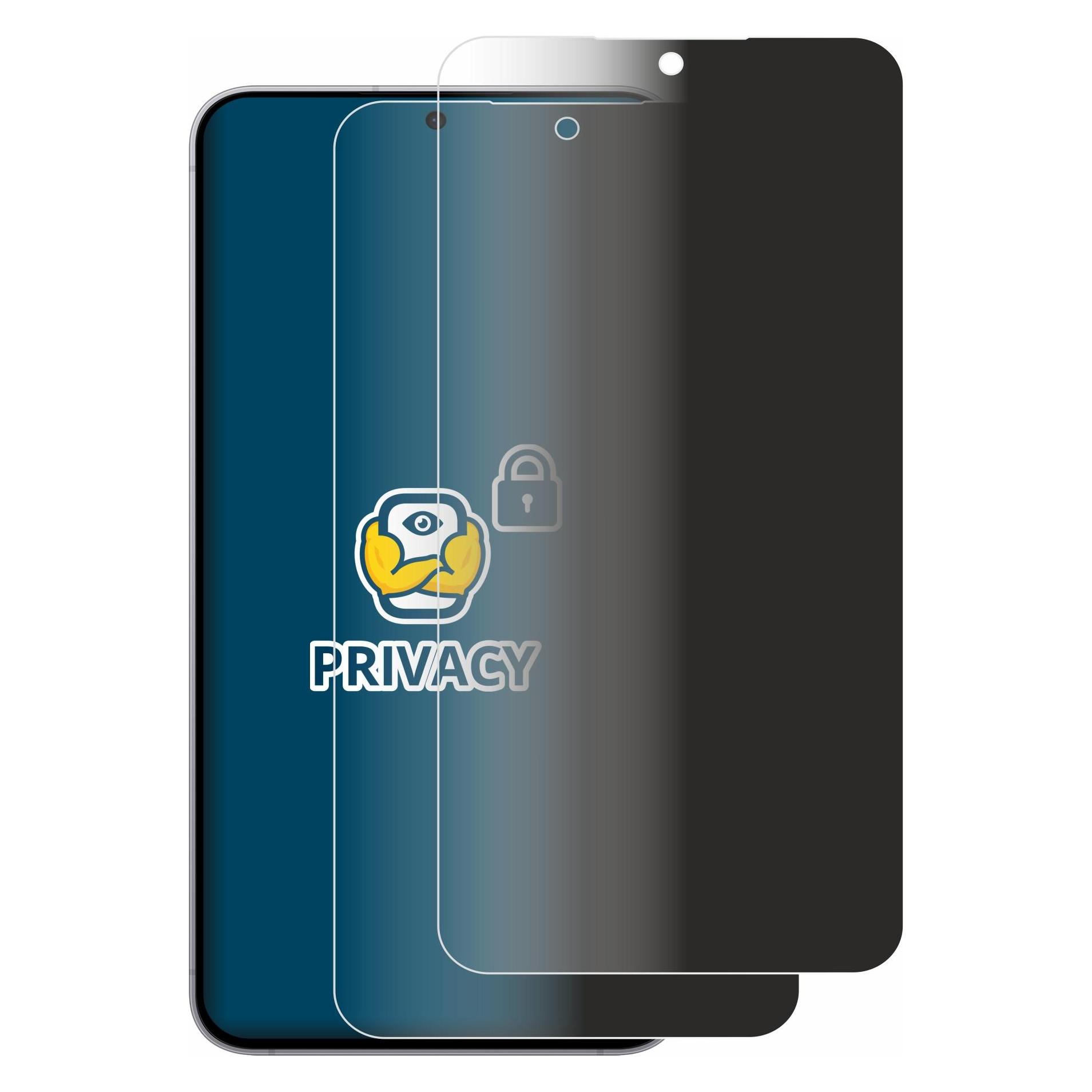 Brotect Sichtschutzfolie für Samsung Galaxy S25 FE Anti-Spy Privacy Folie Blaulicht-Schutz (2 Stk., Samsung Galaxy S25 FE) (4360447)