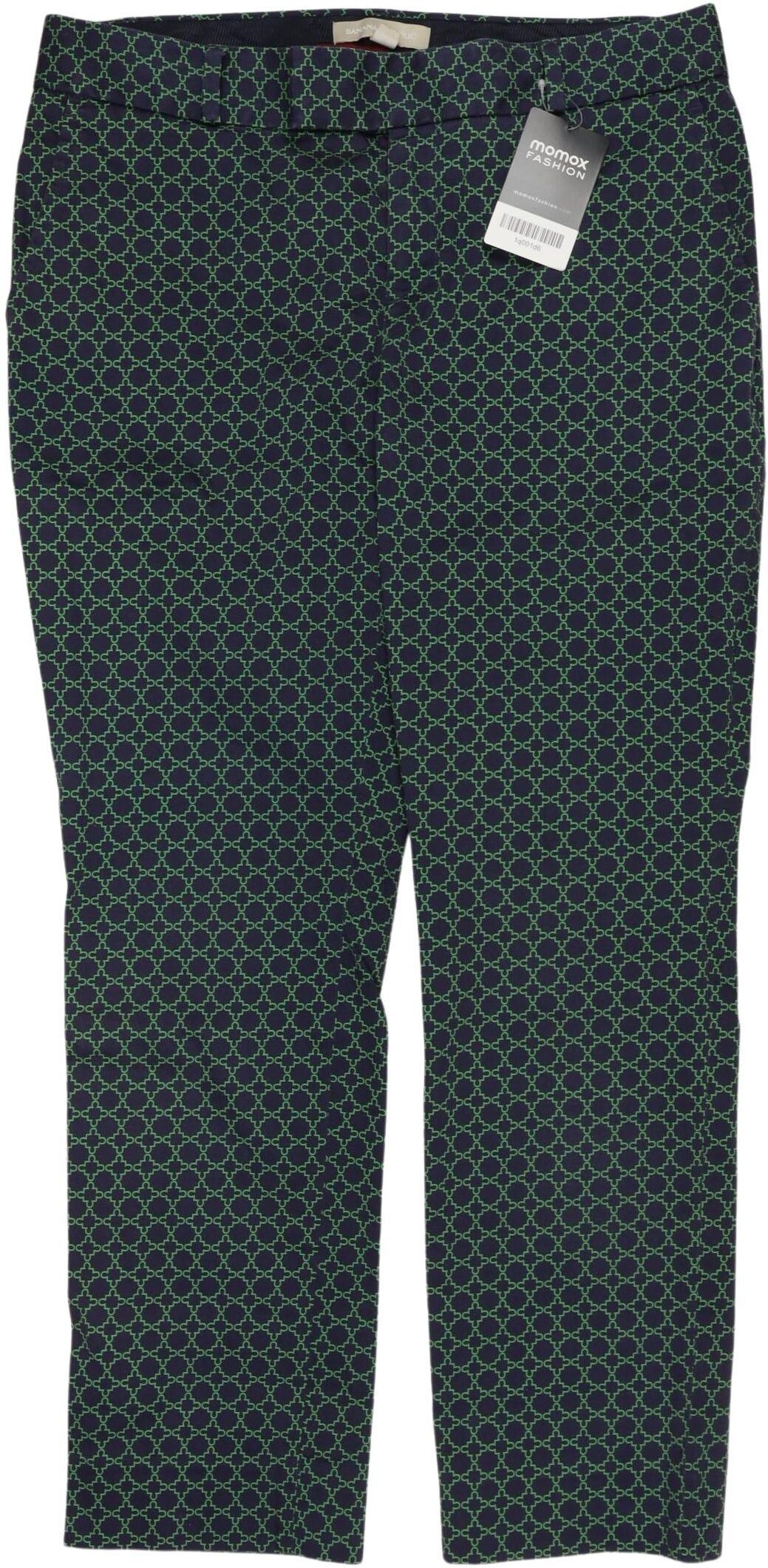 Rene Lezard Damen Stoffhose, Grün, Gr. S (US 4), Elasthan / Baumwolle - Second Hand